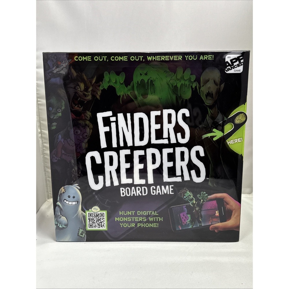 New Finders Creepers Board Game 2-4 Players 8+ 30-40 Mins Fast/Free Shipping